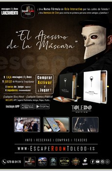 El Asesino de la Mascara - Escape Box Portatil Toledo